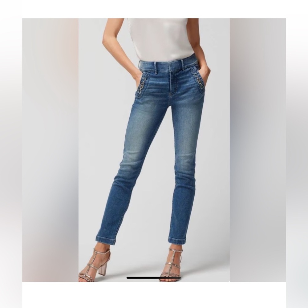 WHBM High-Rise Ankle jeans 10